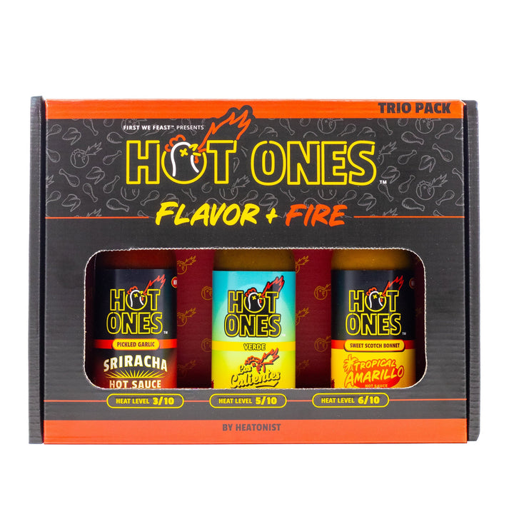 Flavor and Fire Trio Pack | Hot Ones X0