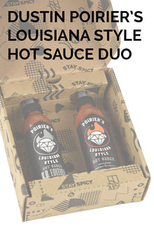 Dustin Poirier Hot Sauce Duo Pack B4