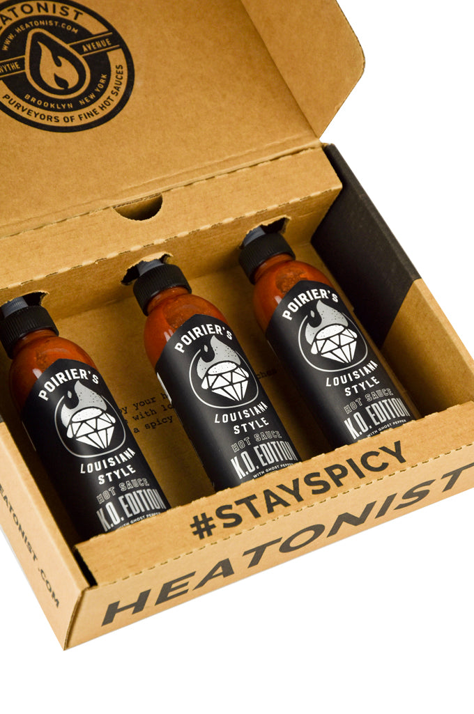 Dustin Poirier Hot Sauce - KO Edition 3 Pack T1