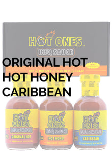 Hot Ones BBQ Trio Pack (Original / Hot Honey / Caribbean) J3