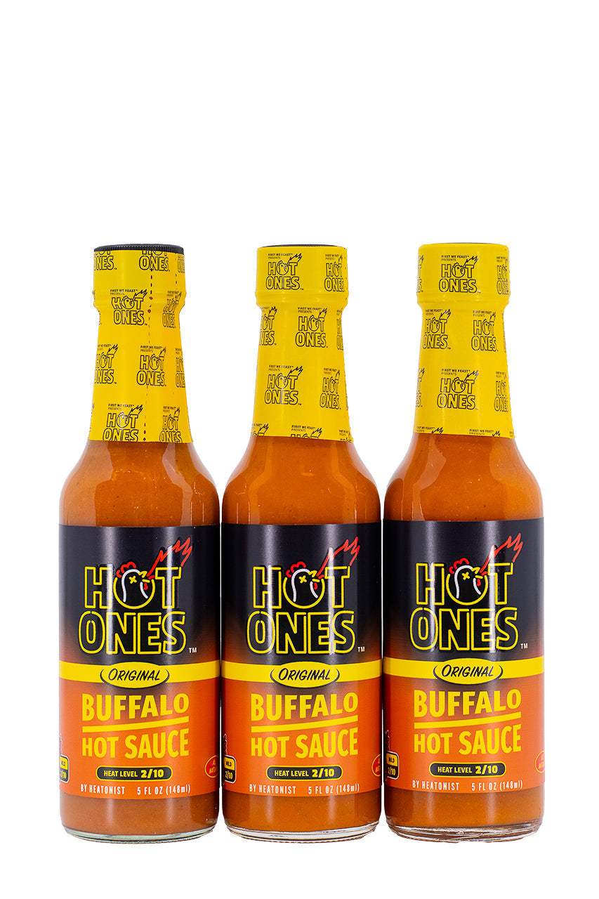 Buffalo Hot Sauce 3-Pack | Hot Ones Hot Sauce G7