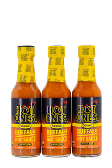 Buffalo Hot Sauce 3-Pack | Hot Ones Hot Sauce G7