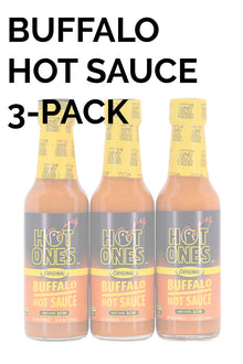 Buffalo Hot Sauce 3-Pack | Hot Ones Hot Sauce G7