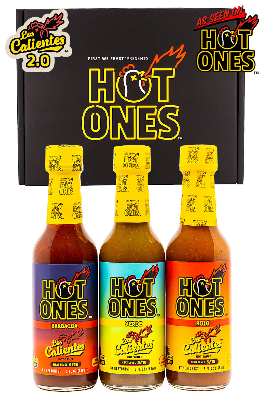 Los Calientes Trio Pack | Hot Ones Hot Sauce F9