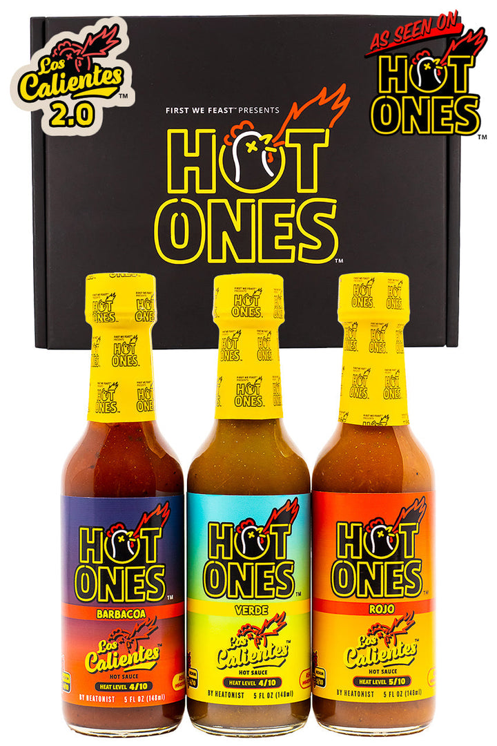 Los Calientes Trio Pack | Hot Ones Hot Sauce F9
