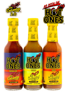 Los Calientes Trio Pack | Hot Ones Hot Sauce F9