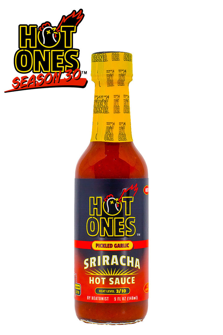 Pickled Garlic Sriracha | Hot Ones Hot Sauce Q3