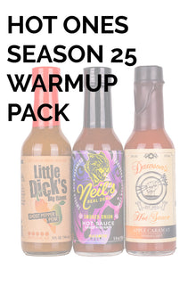 Hot Ones Hot Sauce Warmup Pack - Season 25 B6