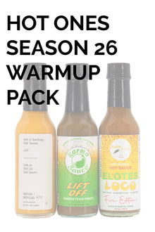 Hot Ones Hot Sauce Warmup Pack - Season 26 J4