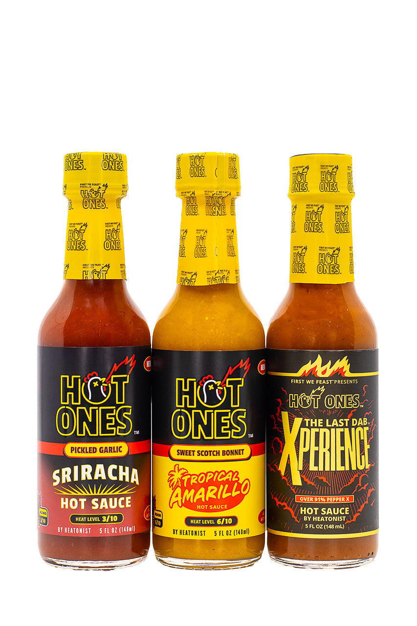 Hot Ones Hot Sauce Trio Pack - Season 27 A5
