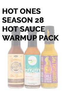 Hot Ones Hot Sauce Warm Up Pack - Season 28 Y1