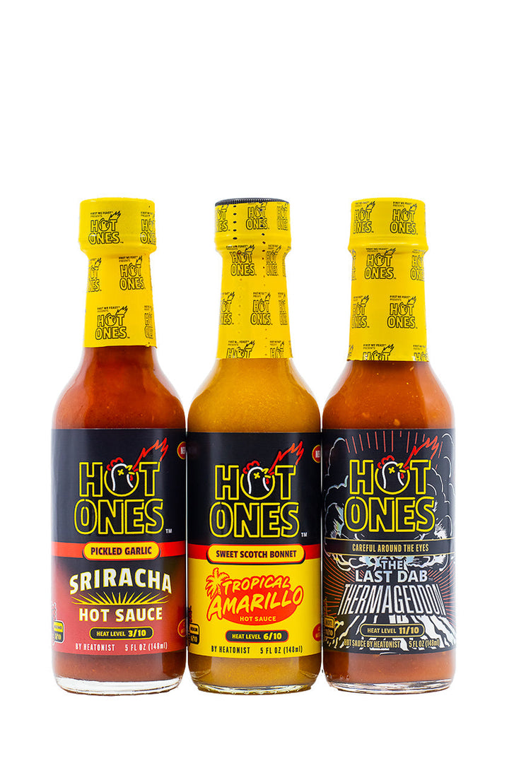 Hot Ones Hot Sauce Trio Pack - Season 29 O3