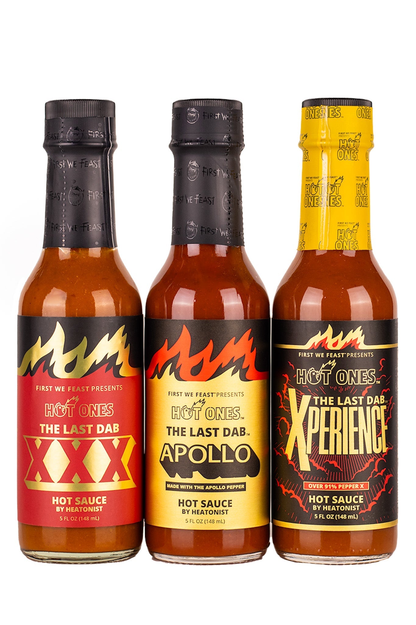 The Last Dab Trio Pack | Hot Ones Hot Sauce B1