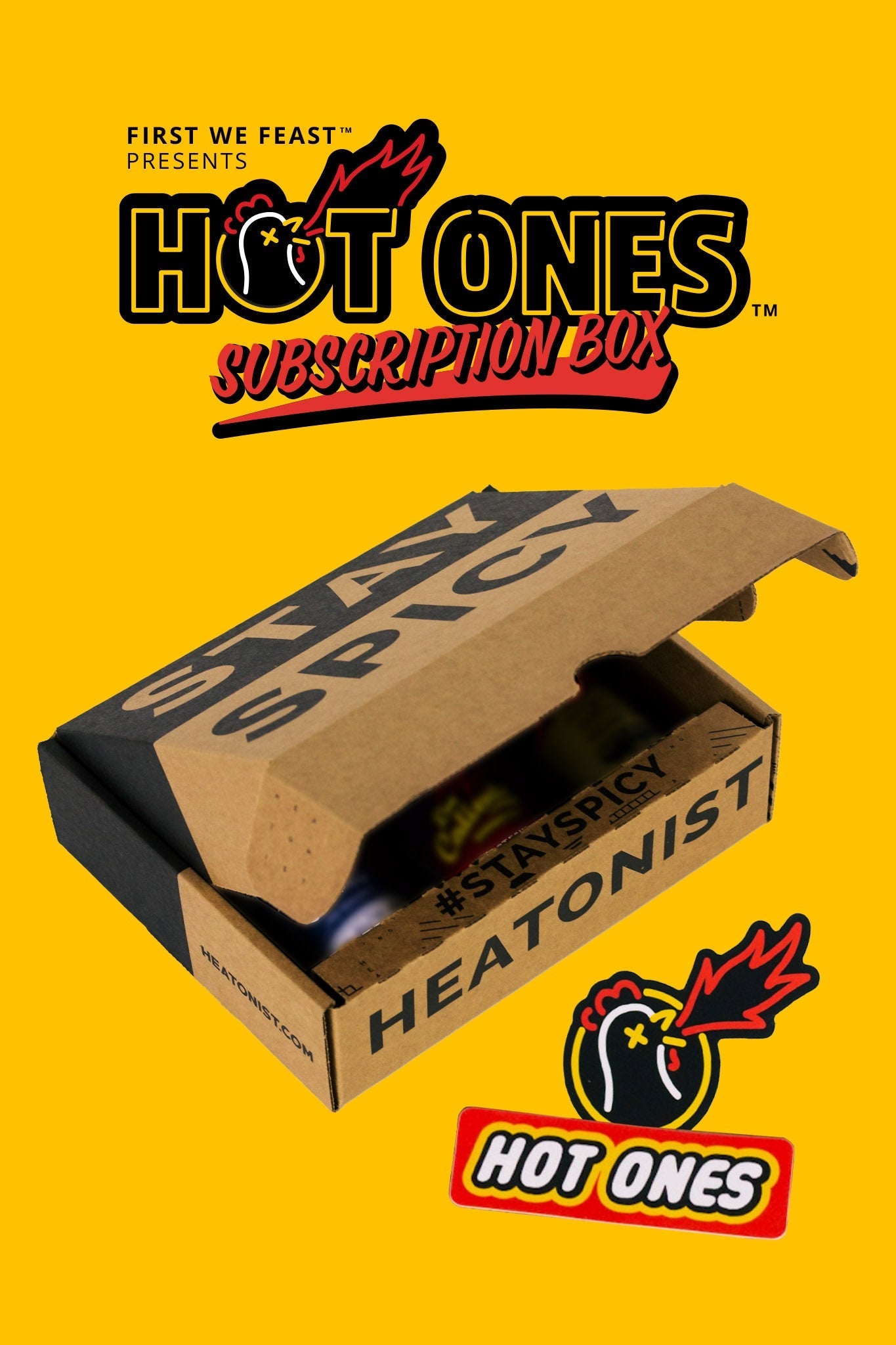 Monthly Hot Ones Box N6