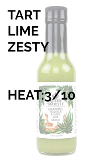Jalapeno Tequila Lime Hot Sauce | Queen Majesty R6