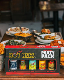 Fan Favorite Party Pack | Hot Ones Hot Sauce D4