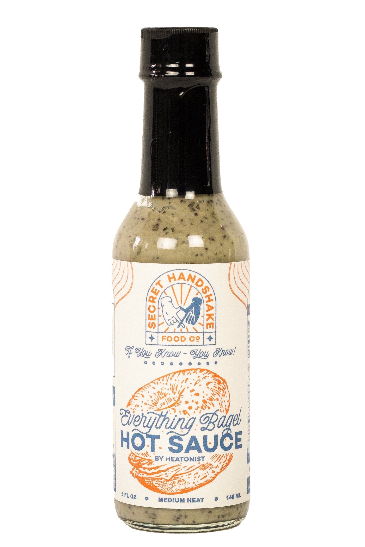 Everything Bagel Hot Sauce | Secret Handshake Food Co I9