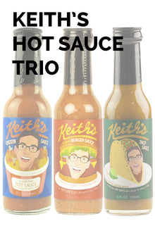 Keith's Hot Sauce Trio Pack B8