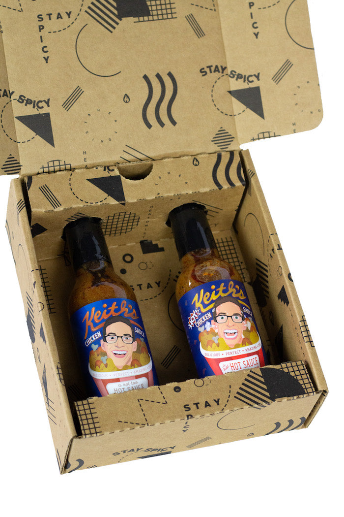 Keith's Chicken Sauce Hot Sauce Duo Pack | Keith's O2