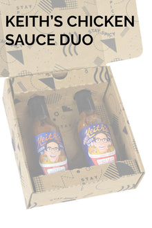 Keith's Chicken Sauce Hot Sauce Duo Pack | Keith's O2