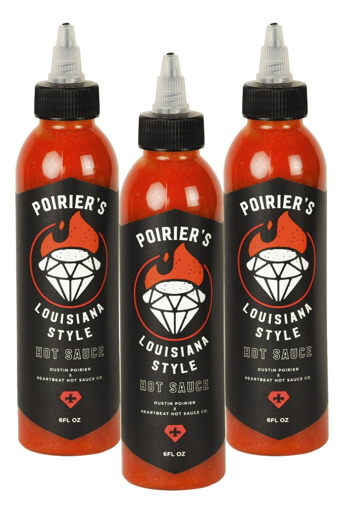 Dustin Poirier Hot Sauce 3 Pack | HEATONIST S7